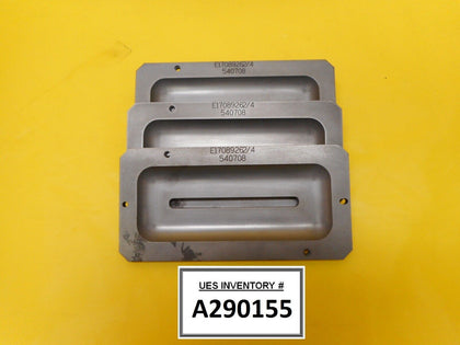 Varian Semiconductor VSEA E17089262 Shield End Adapters Lot of 3 Working Surplus