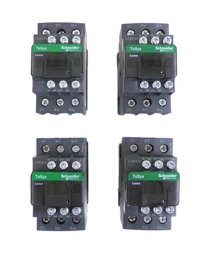 Schneider Electric LC1D326G7 Contactor LC1D TeSys Deca Reseller Lot of 4 New