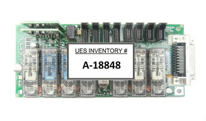 Omron G9SC-120-TE2 RY MTR #02 PCB Board TEL Tokyo Electron Lithius Working Spare