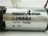 Maxon 221134 A-max Motor Gear Head GP026A037-0010BA00A 4601 Shinko VHT5-1-1 Used