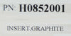 Varian Ion Implant Systems H0852001 Graphite Insert Reseller Lot of 3 New Spare