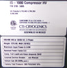 IS-1000 Brooks CTI-Cryogenics 0190-54045 Helium Cryo Compressor HV AMAT New