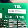 TEL Tokyo Electron C744-000008-11 Gas Processor Board PCB TZB203-1/GAS Working