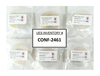 Multi Idea Tech QD03112 HE/VHE Resonator Drive Coil Nut Reseller Lot of 6 New