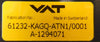 VAT 61232-KAGQ-ATN1 Butterfly Valve Control System Series Working Surplus