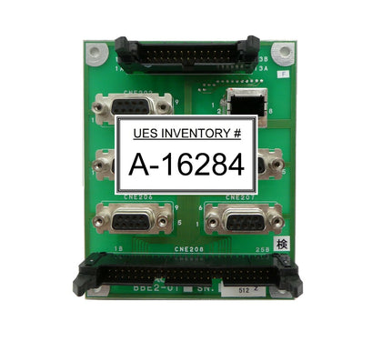 Hitachi BBE2-01 Interface Board PCB M-712E Shallow Trench Etcher Working Spare