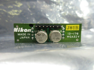 Nikon 13-176 Interface Board PCB WGA2IV NSR-1755G7A Step-and-Repeat G-Line Used