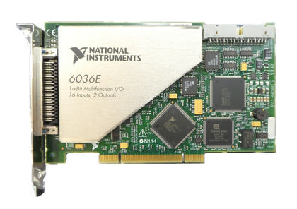 National Instruments 187857D-01 Multifunction I/O PCB Card PCI-6036E Working