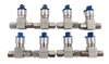 Kitz SCT TD4QS-VFC-135-FA 2-Port Diaphragm Valve Reseller Lot of 8 Working