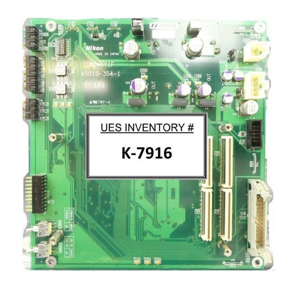 Nikon 4S019-354-1 WXY Axis Interface Driver Board X6WXYIF NSR Working Surplus