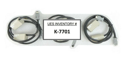 Nikon FX-601F X Y Theta Encoder Cable Set of 3 Yaskawa JUSP-BA01 Working Surplus