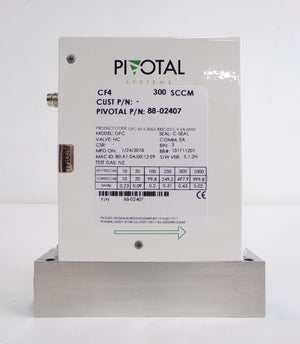 Pivotal Systems 88-02407 Mass Flow Controller MFC 300 SCCM CF4 New Surplus