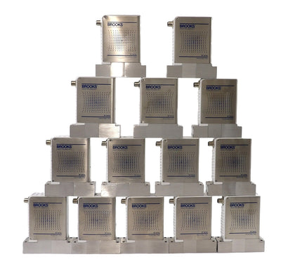 Brooks Instrument GF125C-105871 Mass Flow Controller MFC 0190-49895 Lot of 14
