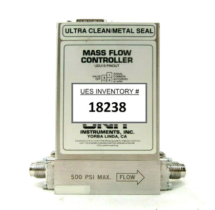 UNIT Instruments UFC-8160 Mass Flow Controller MFC 200 SCCM HCl Working Spare