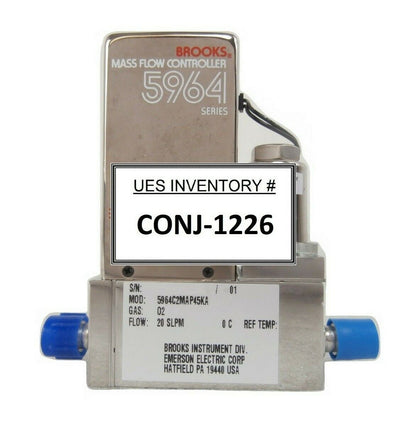 Brooks 5964C2MAP45KA Mass Flow Controller MFC Novellus 22-10522-02 Working Spare
