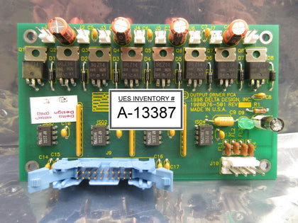 Delta Design 1906876-501 Output Driver PCA Board PCB Summit ATC Thermal Used