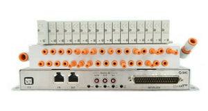 AMAT Applied Materials Pneumatic Block 1 SMC 16-Port Manifold INR587-33 Working