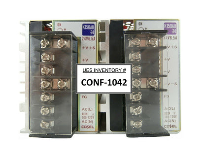 Cosel K150AU-24 24V Power Supply Reseller Lot of 2 Used Working