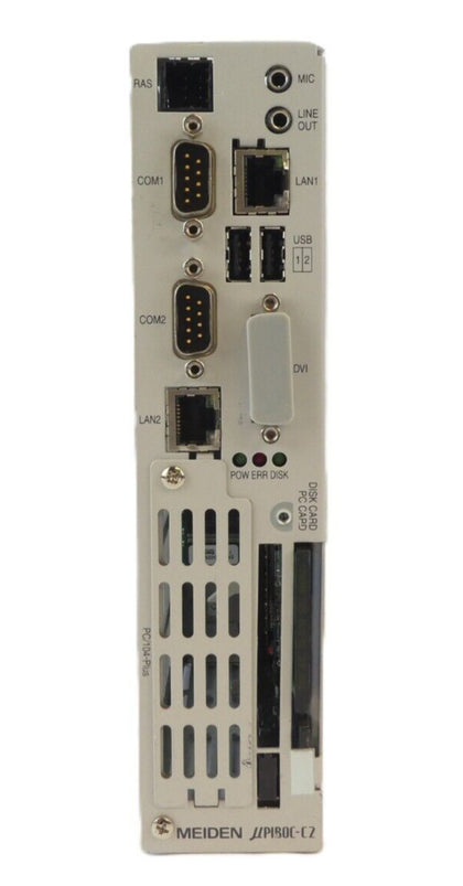 Meiden UA210/123 Industrial Controller µPIBOC-C2 w/ Power Supply UP010-001A