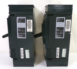 Schneider LJ250 3-Pole Circuit Breaker PowerPact LJL36250U31X Lot of 2 Working