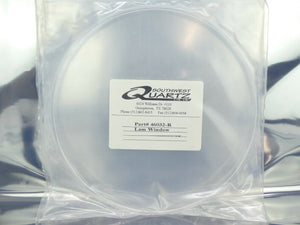 Southwest Quartz 46032-R Quartz Window Disk Lam Research Refurbished Surplus