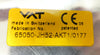 VAT 65050-JH52-AKT1 320mm JIS Pendulum Valve TEL 3D80-050159-11 Copper Working