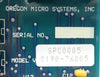 Oregon Micro Systems SPC0005 VMEX PCB Card AMAT 0190-76005 Broken Tab Working