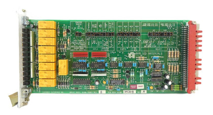 AMAT Applied Materials 0190-35208 Chamber Interface PCB Card 0100-35054 Working