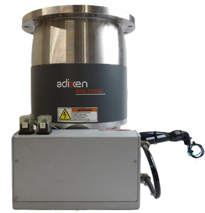 ATH Adixen ATH1300M Turbomolecular Pump Turbo MT5621B0 w/Controller Working