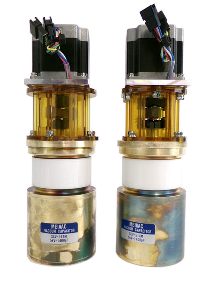 Meivac SCV-514M Vacuum Variable Capacitor Reseller Lot of 2 Working Surplus
