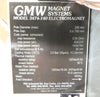GMW Magnet Systems 3474-140 250mm Electromagnet Assembly Untested Surplus