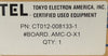 KD AMC-O-X1 Valve Controller PCB TEL CT012-008133-1 Reseller Lot of 4 Working