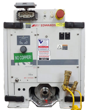 Edwards iQDP80 Dry Vacuum Pump with D37207000 & Series 2 Gas Module Refurbished