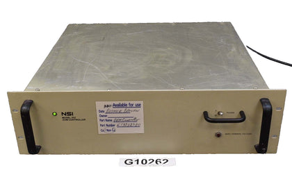 NSI Newton Scientific 11NS37-016 GVM Controller 202 Varian E19282780 Surplus