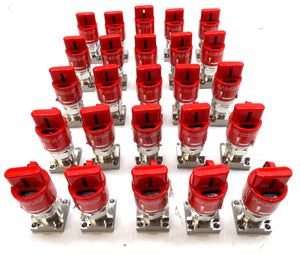 Fujikin 316L-P Manual Diaphragm Valve Reseller Lot of 25 Working Surplus