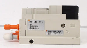 SMC 0190-54289 15-Port Pneumatic Manifold AMAT Working