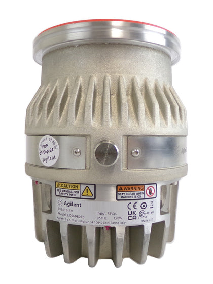 TV-301 NAV Navigator Agilent EX9698918 Turbomolecular Pump Turbo Working