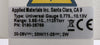 AMAT Applied Materials 0190-26769 Universal Gauge Working Surplus