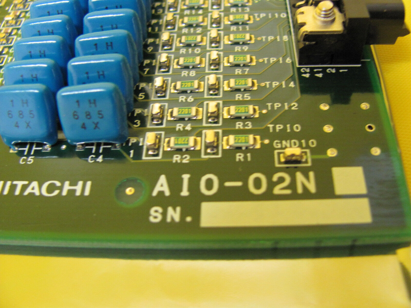 Hitachi AI0-02N Analog Input Board M-712E Used Working
