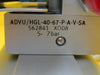 VAT B90002011 Pneumatic Gate Valve BGV LOTO Edwards Copper Exposed Used Working