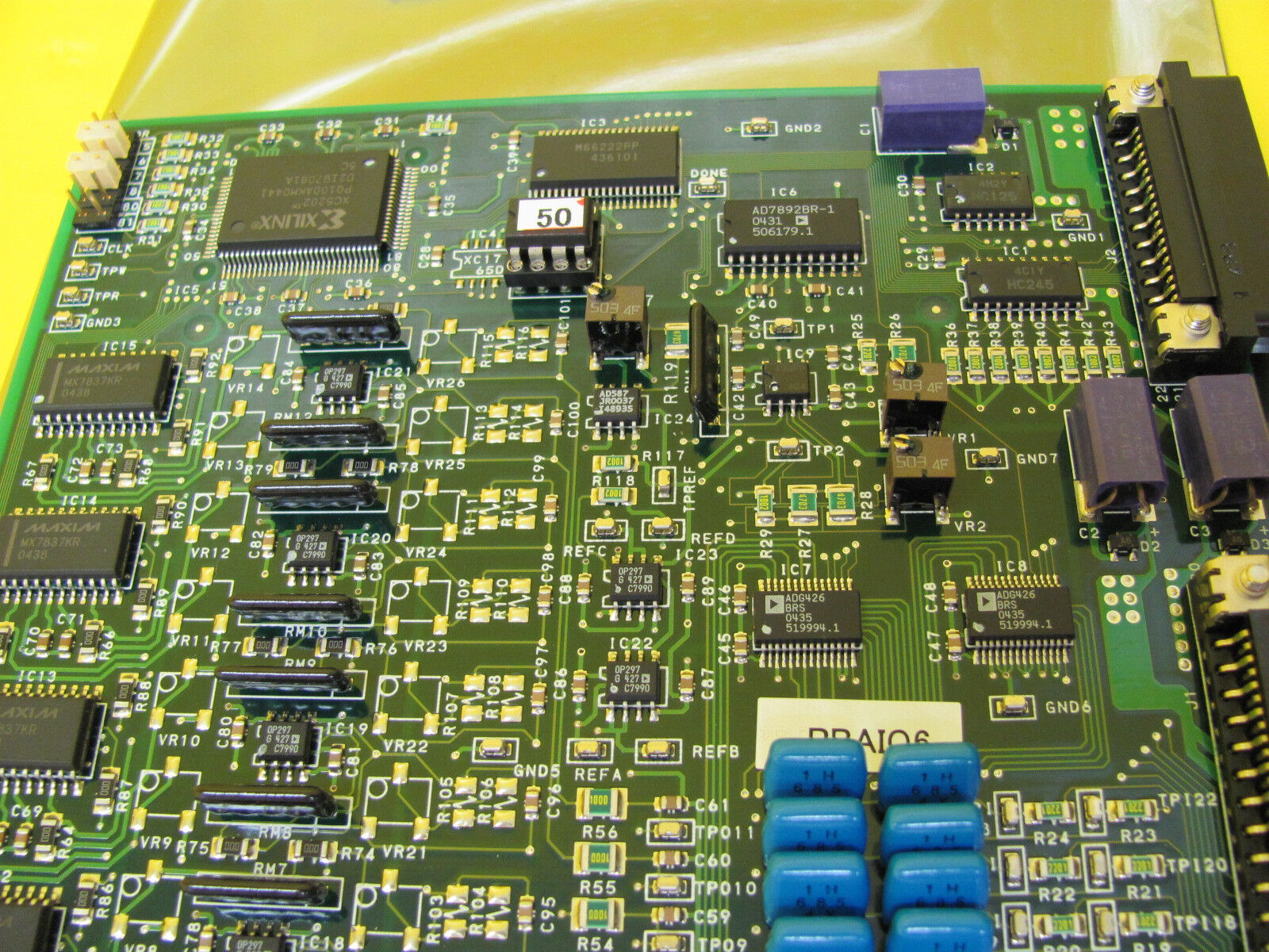 Hitachi AI0-02N Analog Input Board M-712E Used Working