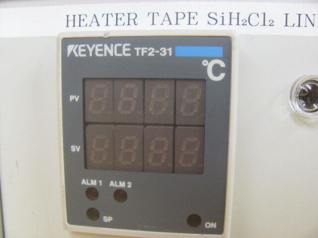 Keyence T1DC1-04434-10003 Heater Tape Unit Controller TF2-31 Used Working