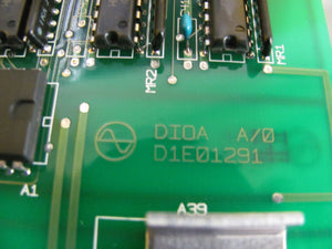 Kokusai Vertron D1E01291 Interface PCB Card VME DIOA A/0 Working Surplus