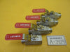 Ham-Let H-700-SS-L-1"-T-LD Manual Valve Reseller Lot of 4 Used Working