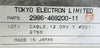 TEL Tokyo Electron 2986-469200-11 Y-Axis Driver #001 Interface Cable New Surplus