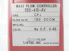 STEC SEC-410-AV Mass Flow Controller MFC SEC-410 100 SCCM CF4 New Surplus