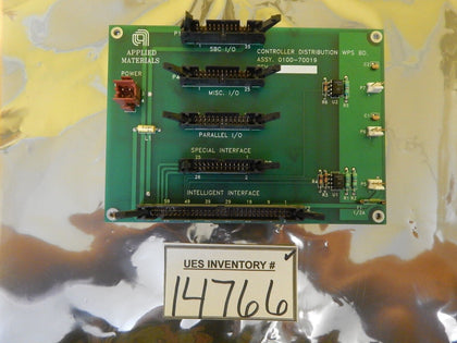 AMAT Applied Materials 0100-70019 Controller Distribution WPS PCB P5000 Used