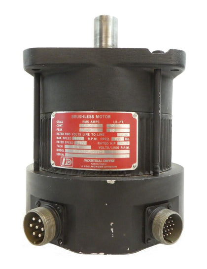 Industrial Drives BR-4500-3017-B Brushless Motor Varian 3500054 Working Surplus