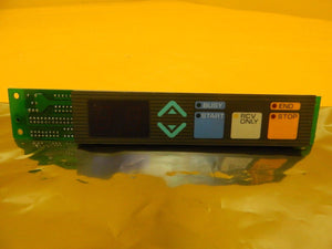 DNS Dainippon Screen AP-1186B Start Stop Keypad Board PCB SC-W60A-AV Used