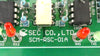 SEC CO.,LTD. SCM-BAP-01A BUS Backplane Interface PCB Board SCM-RSC-01A Working